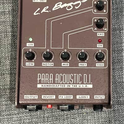 LR Baggs ParaAcoustic DI 2010’s - Brown image 1