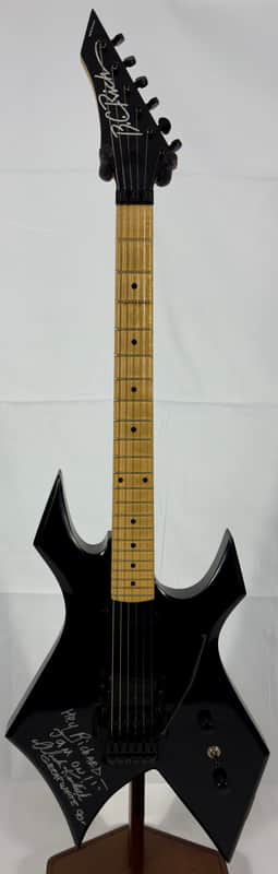 B.C. Rich Warlock / Assassin / Gunslinger USA W/ OHSC 1990s - Black image 1