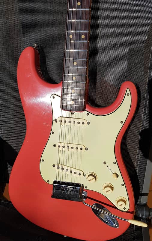 Fender Stratocaster 1963 Fiesta red image 1
