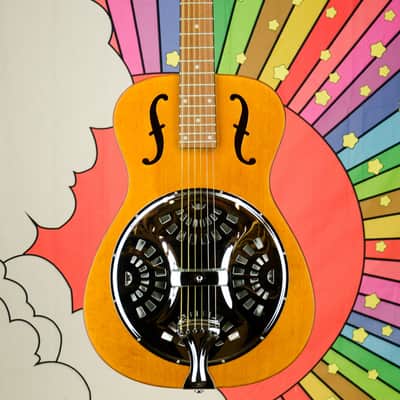 Epiphone Dobro Hound Dog Round Neck Resonator Guitar image 1