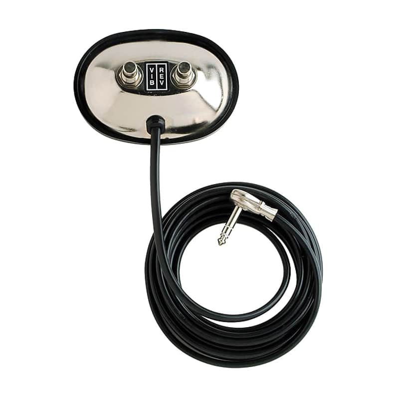 Fender 099-4058-000 2-Button Vibrato/Reverb Amp Footswitch with 1/4" Jack image 1