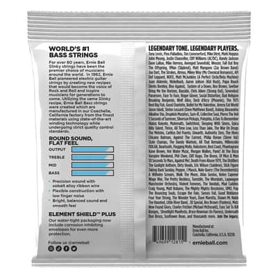 Ernie Ball 2815 Extra Slinky Flatwound 40-95 image 2