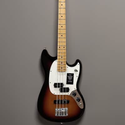 Fender Player II Mustang Bass PJ - 3 Color Sunburst w/Maple image 3