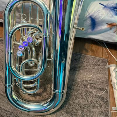 Tuba Eb Wessex Elgar-Americano Silver Plated image 3