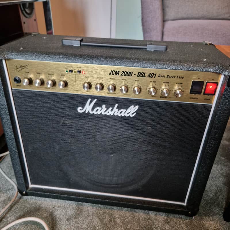 MARSHALL U.K JCM 2000 DSL 401 VALVE COMBO FULLY WORKING - SERVICED- PAT TESTED image 1