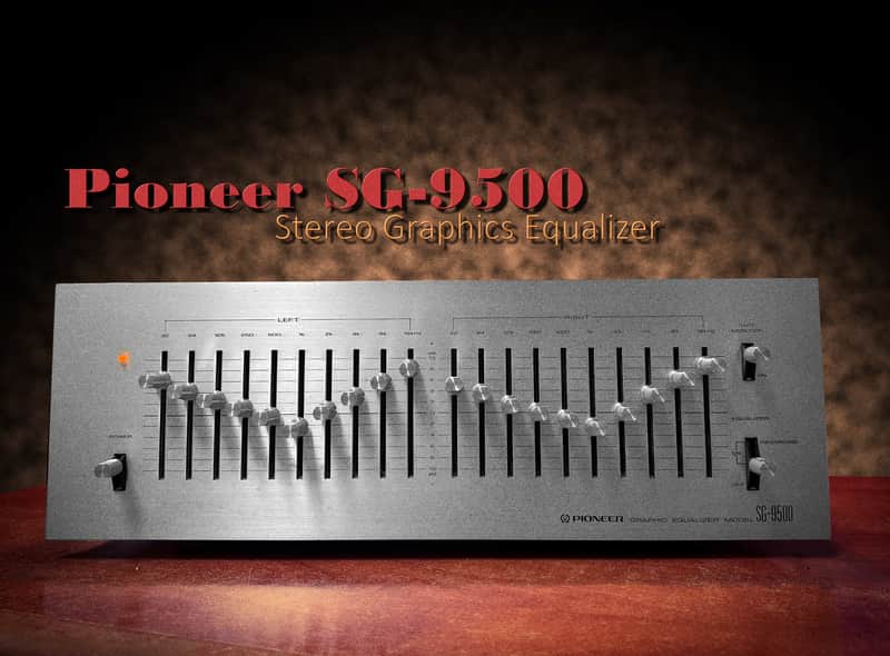 PIONEER SG-9500 🔥RARE🔥 Premium Vintage Stereo Graphic Equalizer Bild 1
