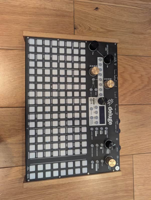 Synthstrom Audible Deluge 64-Voice Desktop Synthesizer with OLED Display 2022 (New) image 1