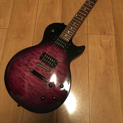 Burny Fernandes LG550 Purple Burst Les Paul image 1