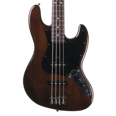 Fender Japan Classic 60s Jazz Bass Guitar Walnut with Gig Bag image 2