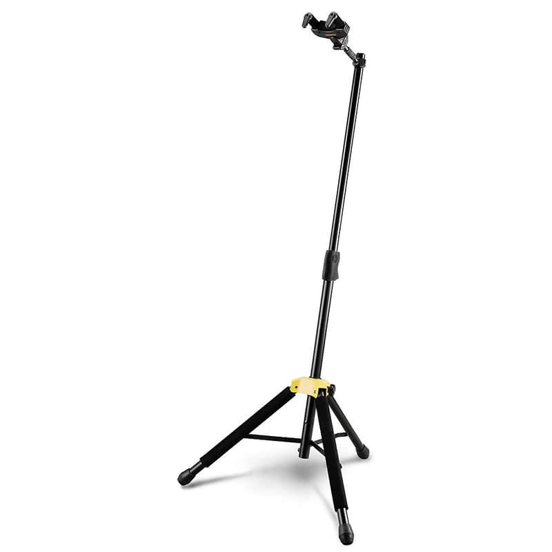 Hercules GS415B Auto Grip Single Guitar Stand w/ Foldable Yoke image 1