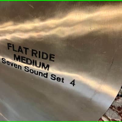 Paiste Formula 602 18" Flat Ride Medium Seven Sound Set 4 RARE 1970s MADE/FINISHED IN WEST GERMANY! 1732g image 18