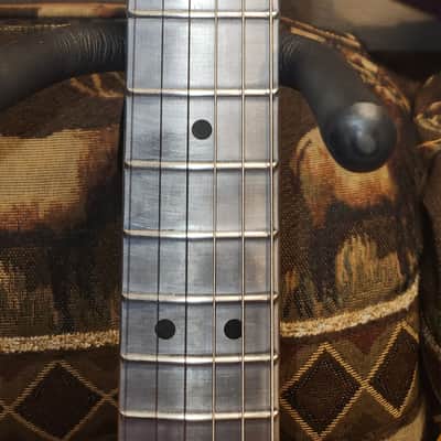 Left Handed Stratocaster Style Guitar Handcrafted Aluminum Neck image 7