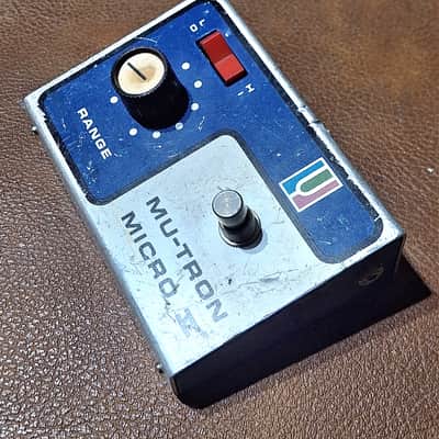 1970's Mu-Tron Micro V Auto-Wah Filter Mu-Tron III Variant - Silver - image 2