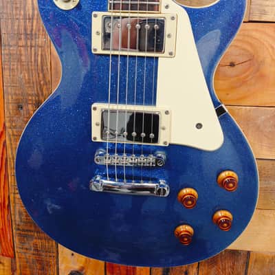 Epiphone Limited Edition Les Paul Standard 2001 - Blue Sparkle image 2