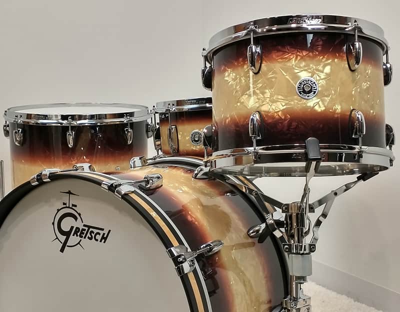 Gretsch 22/13/16/6.5x14" Brooklyn Drum Set - Exclusive Espresso Burst image 1
