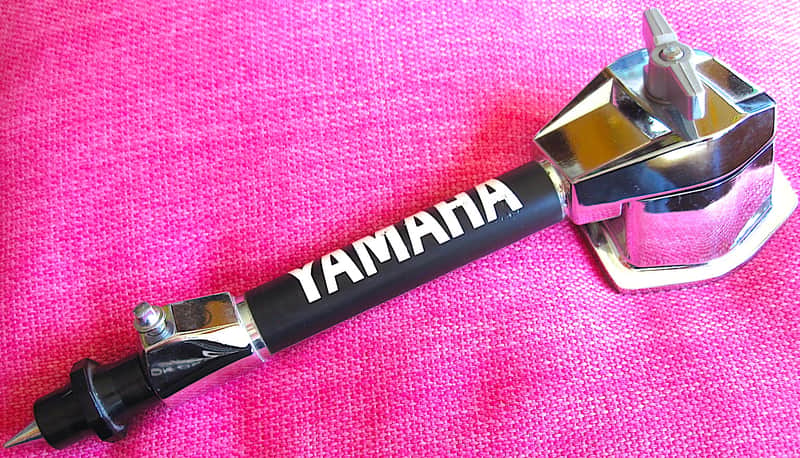 Yamaha Power V Bass Drum Leg Spur with Mount Bracket - Vintage (USED) image 1