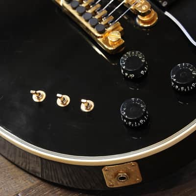 Case Queen! 1981 Gibson Les Paul Custom Artist Electric Guitar Black Ebony + OHSC image 5