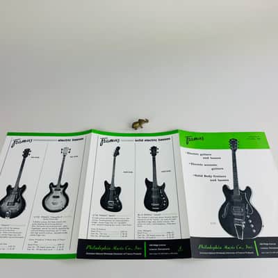 Framus Foldout Catalog No. 4 – Philadelphia Music Co. Distributor Issue 1969 image 4