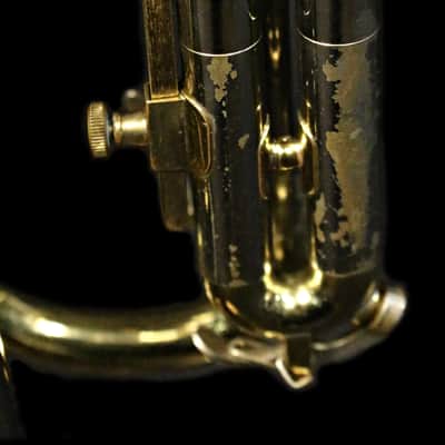 Vintage F.E. Olds Fullerton Special Trumpet; Ryan Kisor,  Lacquer image 15