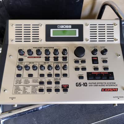 Boss GS-10 Guitar Multi-Effects Unit 2010s - Gold image 1
