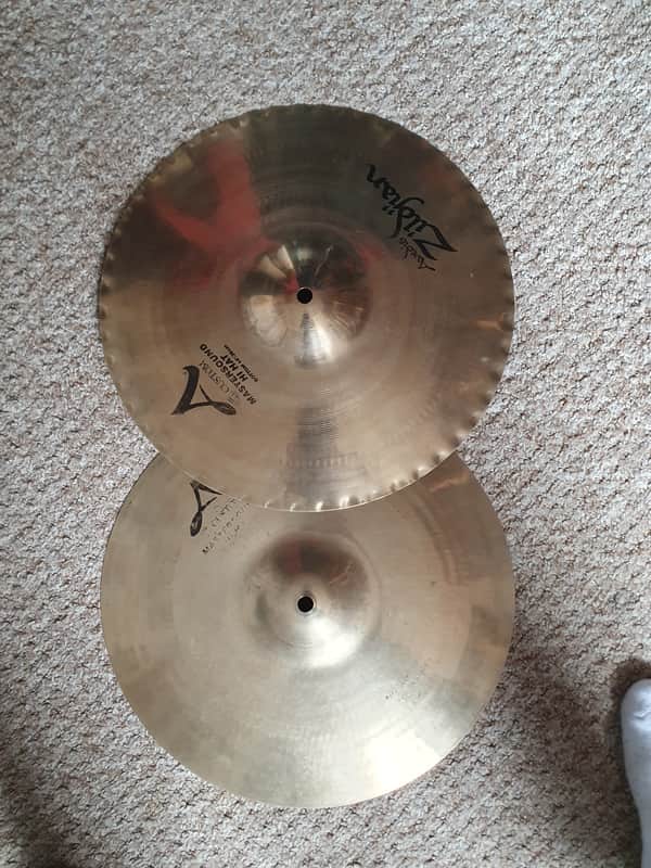 Zildjian Avedis A Custom Mastersound Hi Hats Pair image 1