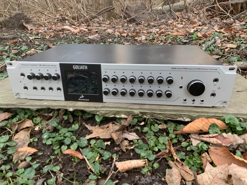 Antelope Audio Goliath Thunderbolt / USB / MADI Audio Interface 2010s - Silver image 1