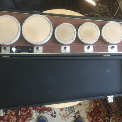 Super Rare Mica-Sonic Electronic Congo / Bongo / Wood Block Drum Machine image 1