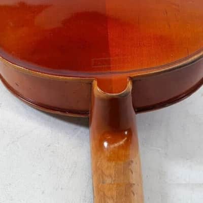 Kiso Suzuki Model 7117 size 15.5 viola, Japan 1973, Very Good Cond, w/ case&bow image 23