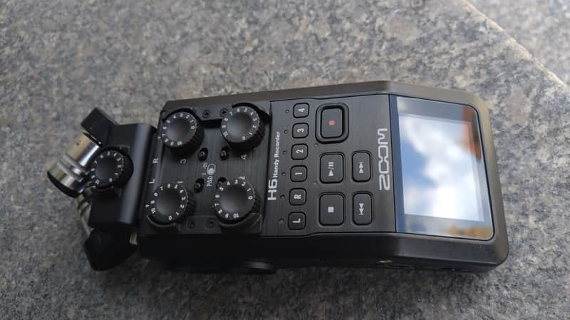 Zoom H6 Handy Audio Recorder 2020 - Present - All Black image 1