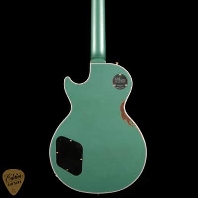 2024 - Gibson Custom Shop PSL Murphy Lab Les Paul Custom Heavy Aged Inverness Green 9.13 #CS400139 image 5
