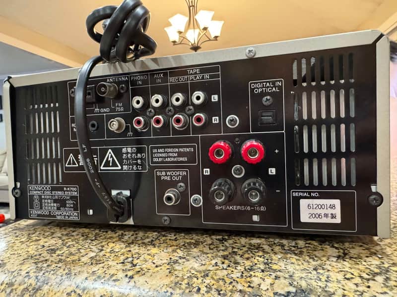 Kenwood R-K700 CD MD Minidisc Deck Player Recorder Compact Hi-Fi