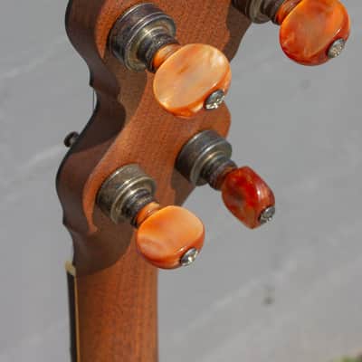 Ome Flora 12" Walnut Open Back Banjo & Case image 13