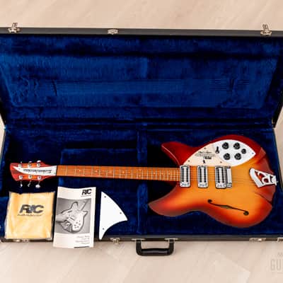 1987 Rickenbacker 1998PT Pete Townshend Signature Rose Morris Model Fireglo w/ Case, 1 of 250 image 24