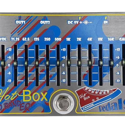 Hot Box Pedals HB-10 EQ 10 Band EQ Guitar Effect Pedal with Volume/Gain | Special PROMO ONLY $57.00
