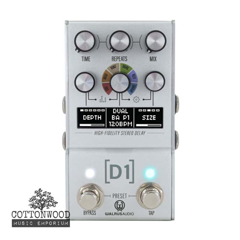 Walrus Audio MAKO D1 High Fidelity Stereo Delay MKII image 1