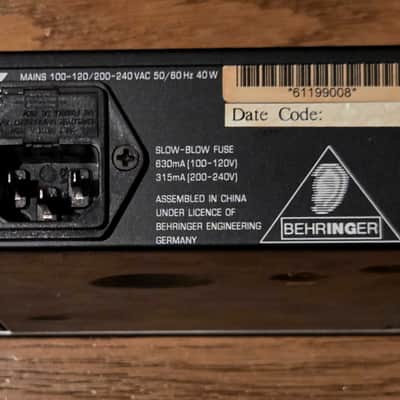 Behringer Powerplay Pro HA0600 4-Channel Headphone Amplifier 2000s - Black / Silver image 4
