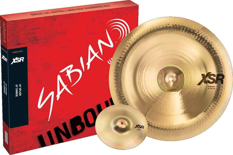 SABIAN XSR5005EB XSR Effects Set 2-Pack Cymbal Package Made In Canada image 1