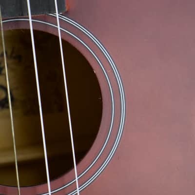 Used AS/IS Kohala Kine'o Series KO-B Baritone Ukulele Red image 7