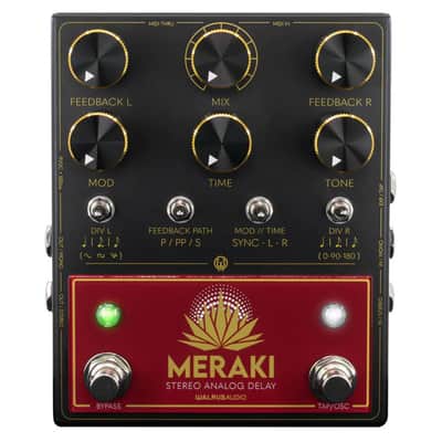 Walrus Audio Meraki Analog Stereo Delay Pedal - Open Box image 1