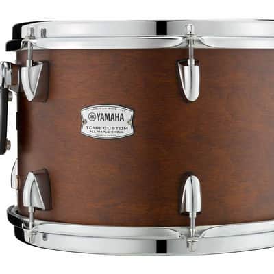 Yamaha Tour Custom 4-Piece Shell Pack - 22" Bass (Chocolate Satin) image 2