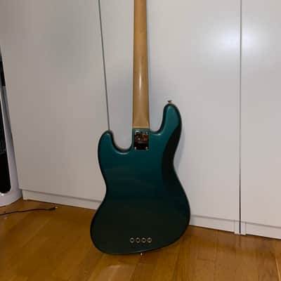 Fender Adam Clayton Artist Series Signature Jazz Bass 2015 - Present - Sherwood Green Metallic image 3