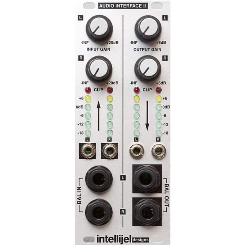 Intellijel Audio Interface II Dual Balanced Level Shifter Eurorack Module image 1