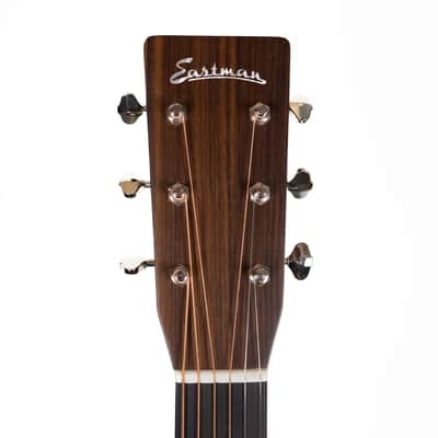 Eastman E8OM-TC Acoustic Guitar - Natural Thermo Cure w/ Case image 5