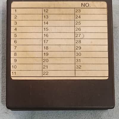 Yamaha DX Data RAM Memory Cartridge 1980s Japan image 4