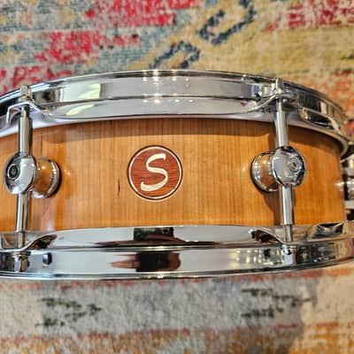 Sugar Percussion 14x4" Cherry Stave Shell Snare image 3