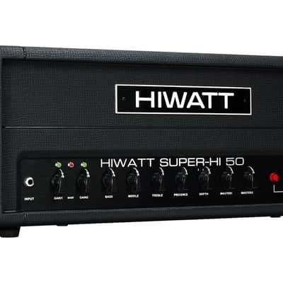 Hiwatt SUPER-HI 50 2-Channel 50W Head Amplifier w/ Extreme Gain image 3