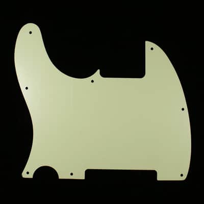 Replacement Tele Esquire Style Guitar pickguard ,3ply Vintage mint green image 4