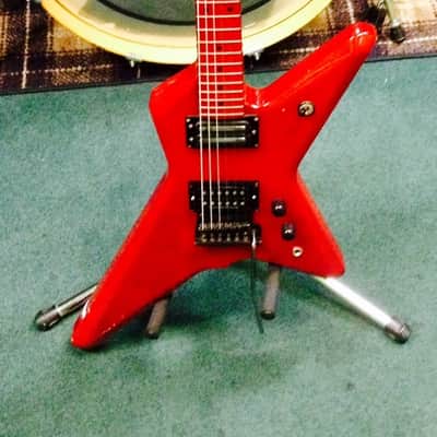 Ibanez X Series Destroyer II Star DT-250 1984 Red image 1