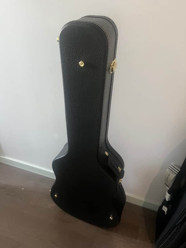 Leather Guitar Case - Sturdy Protective Case image 1