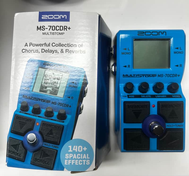 Zoom MS-70CDR+ MultiStomp